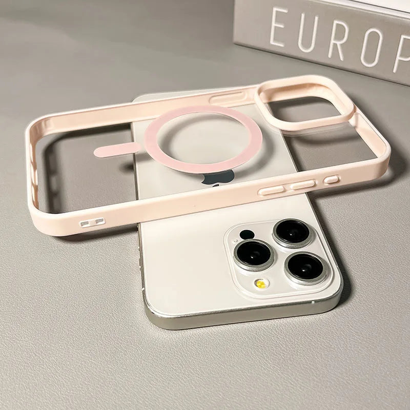 iPhone Magnetic Case for iPhone 17 16 15 14 13 12 11 Pro Max 16 Plus 16e 17